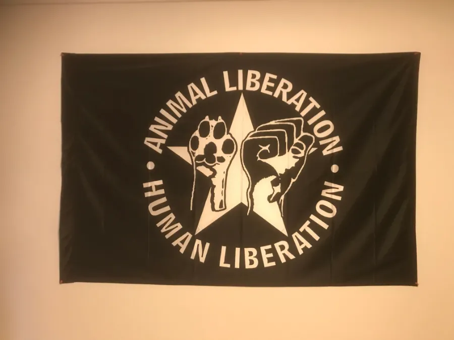 Animal Liberation Human Liberation flag