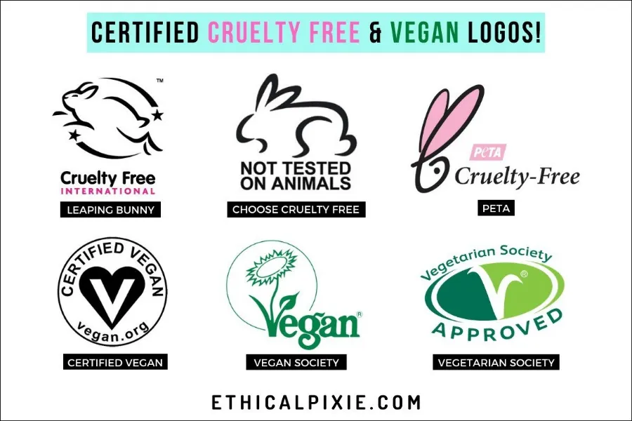 Cruelty-free logos