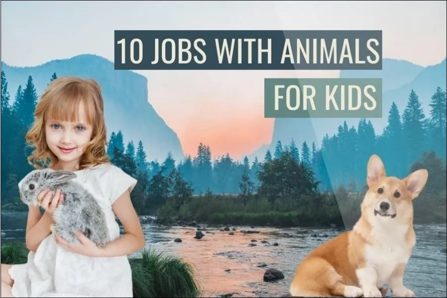 Kids earning money by helping animals